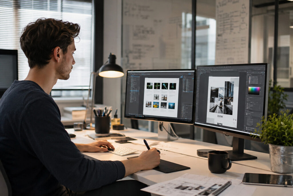 Grafik komputerowy – Amsterdam, Holandia | 24 EUR/godz.