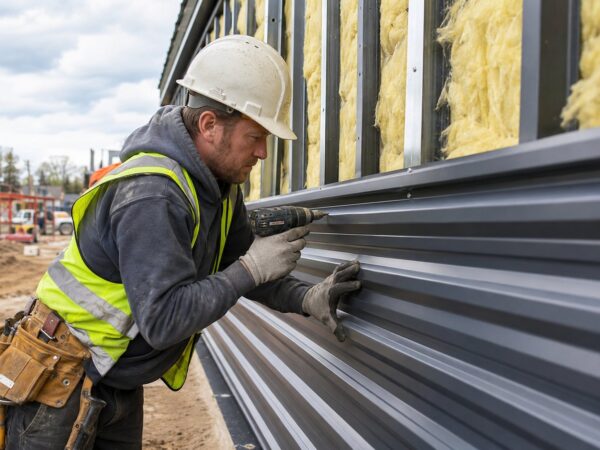 Operator pokryć dachowych i elewacji metalowych – projekty w całej Irlandii